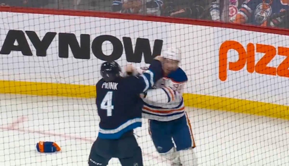 Neal Pionk and Ryan Nugent-Hopkins