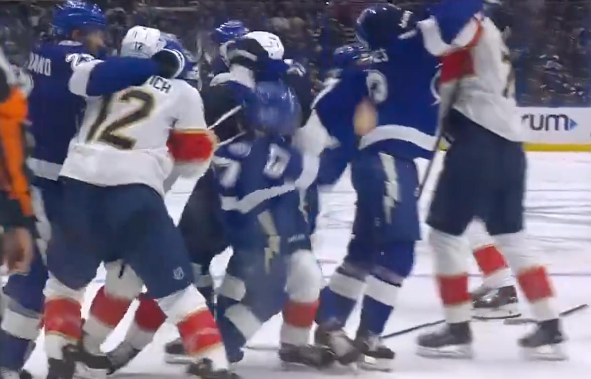 Fight night in Tampa. 