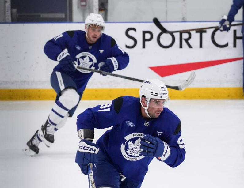 Max Domi and John Tavares