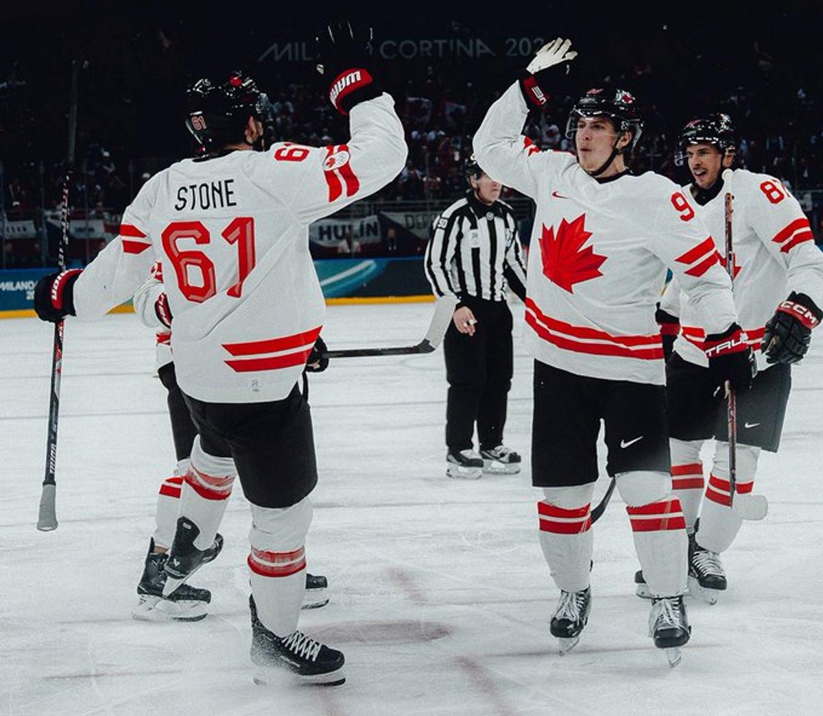 Mitch Marner and Mark Stone