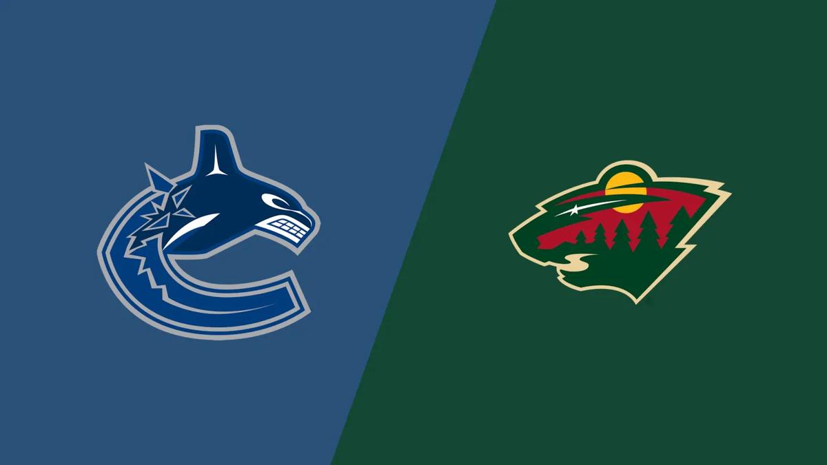 Canucks and Wild logos 