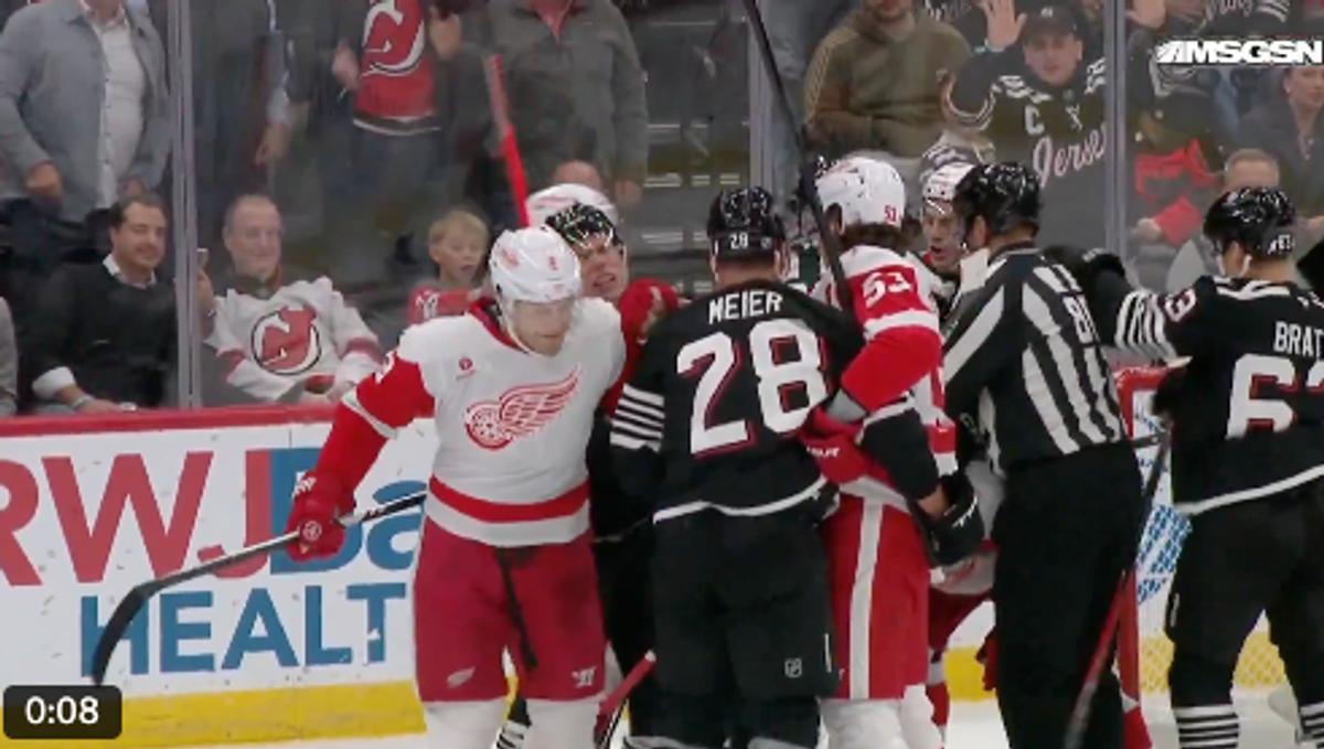 New Jersey Devils and Detroit Red Wings