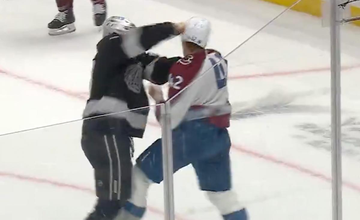 Fight: Jeff Malott, Josh Manson 