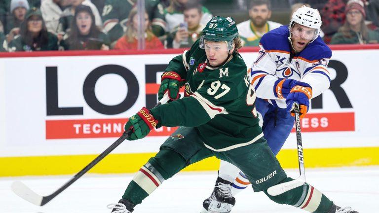 Kirill Kaprizov and Connor McDavid 