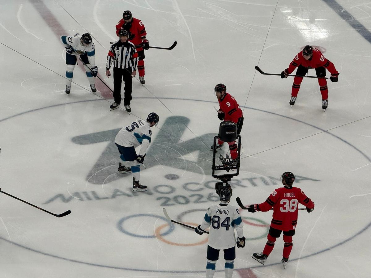 Canada-Finland semifinal. 