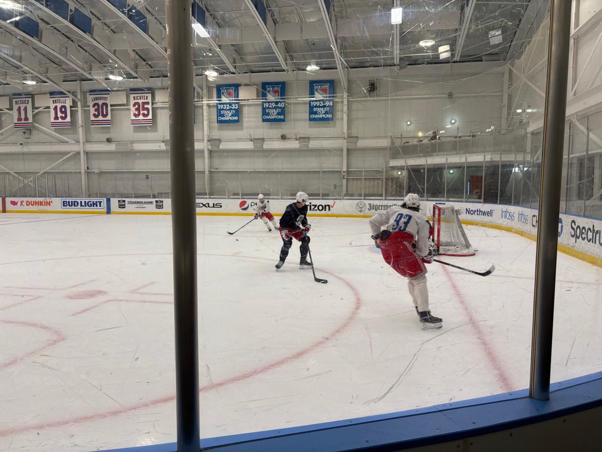 Rangers' practice 