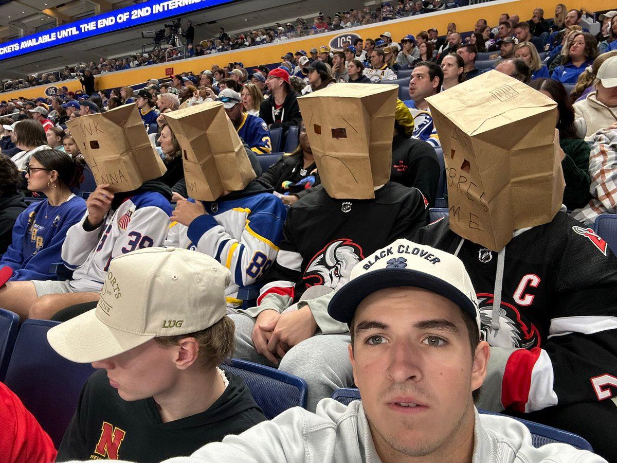 Buffalo Sabres' fans 