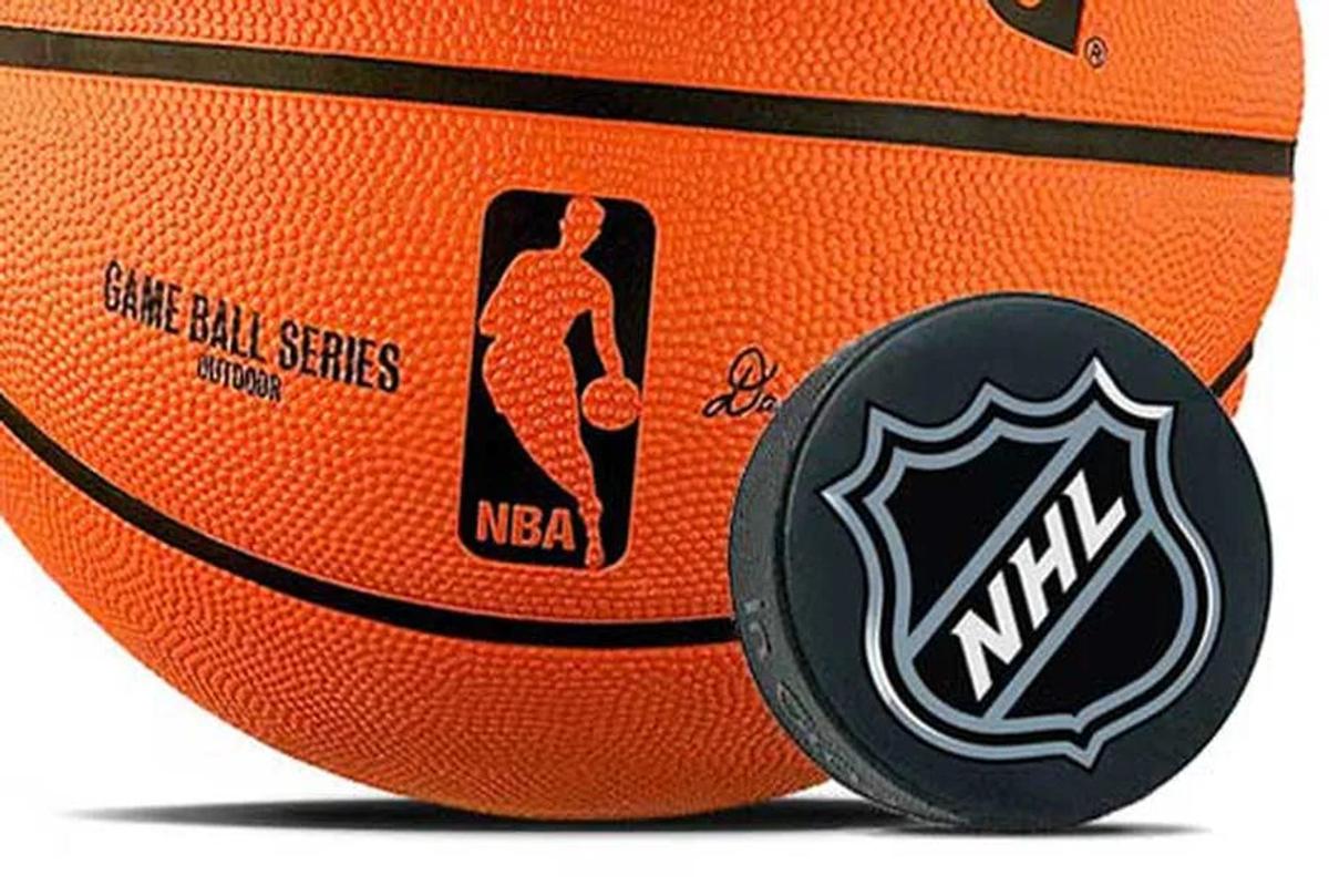 NHL and NBA