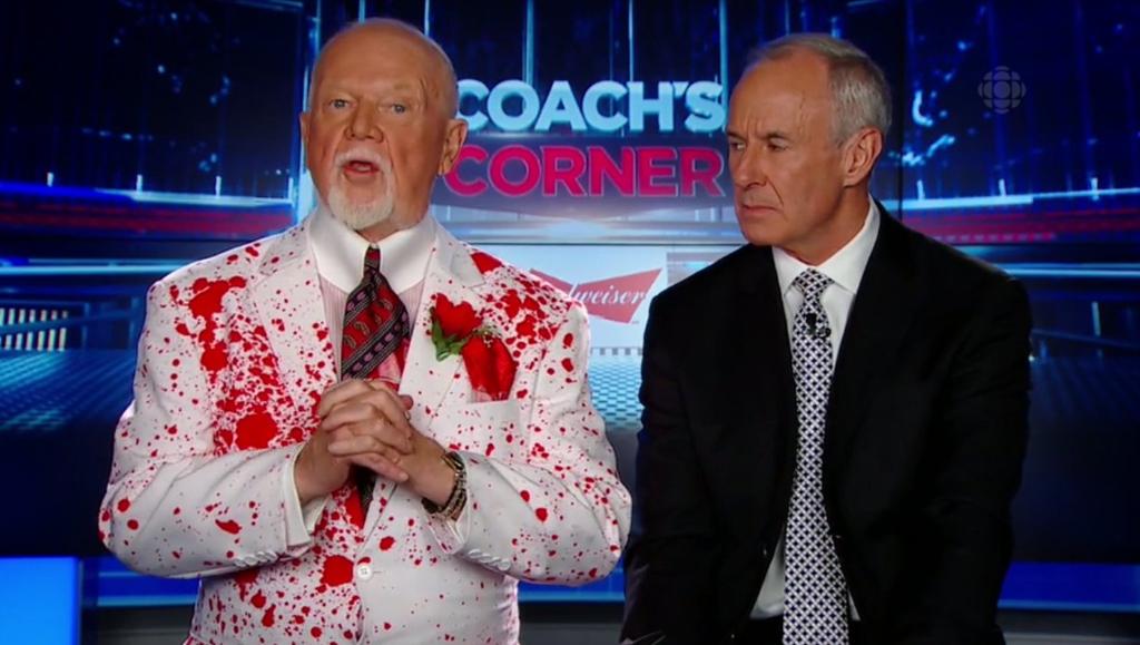 Don Cherry and Ron MacLean 