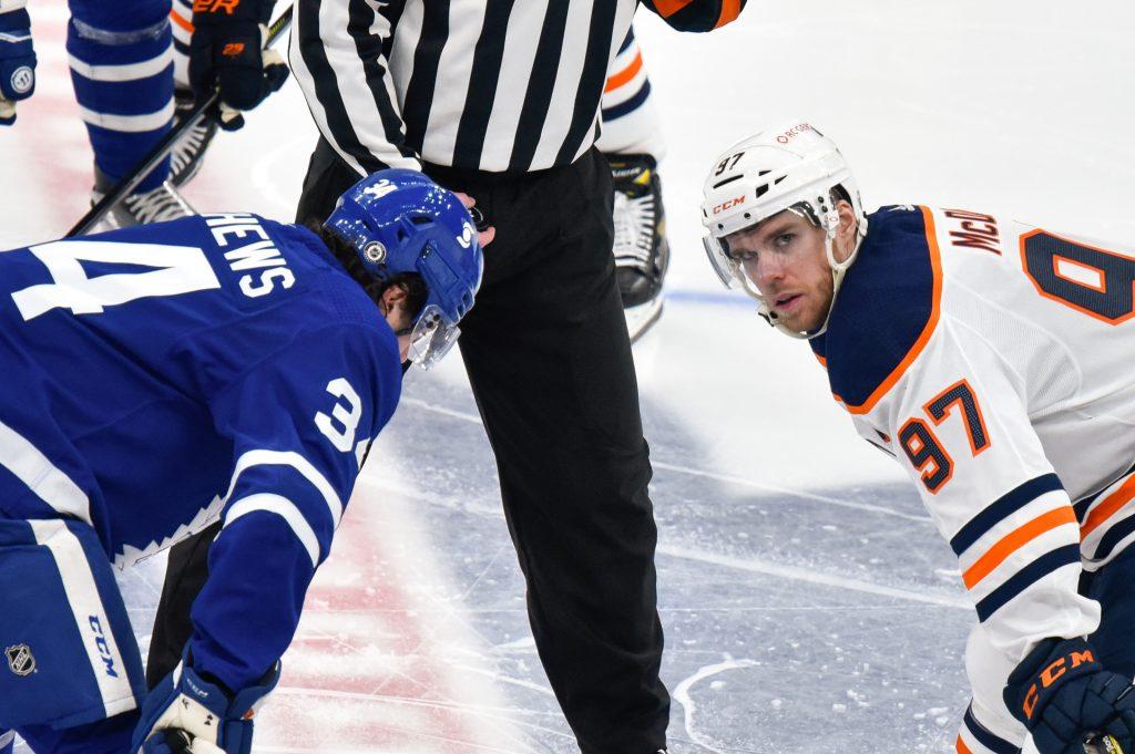 Auston Matthews and Connor McDavid 