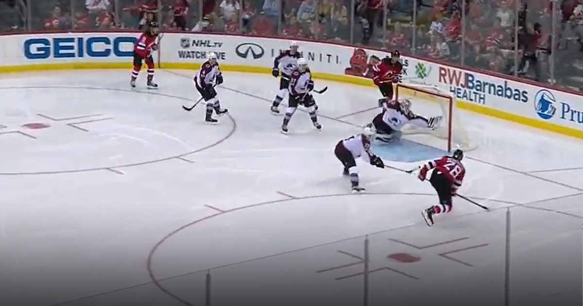 Goalie makes multiple MONSTER saves!