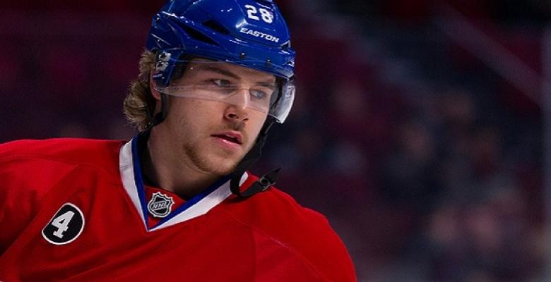 VIDEO: Monster hit led to fractured sternum for Habs defenseman.