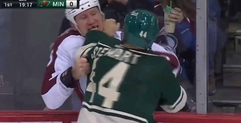 (VIDEO): Mcleod scores and fights as a marked man in Minnesota!