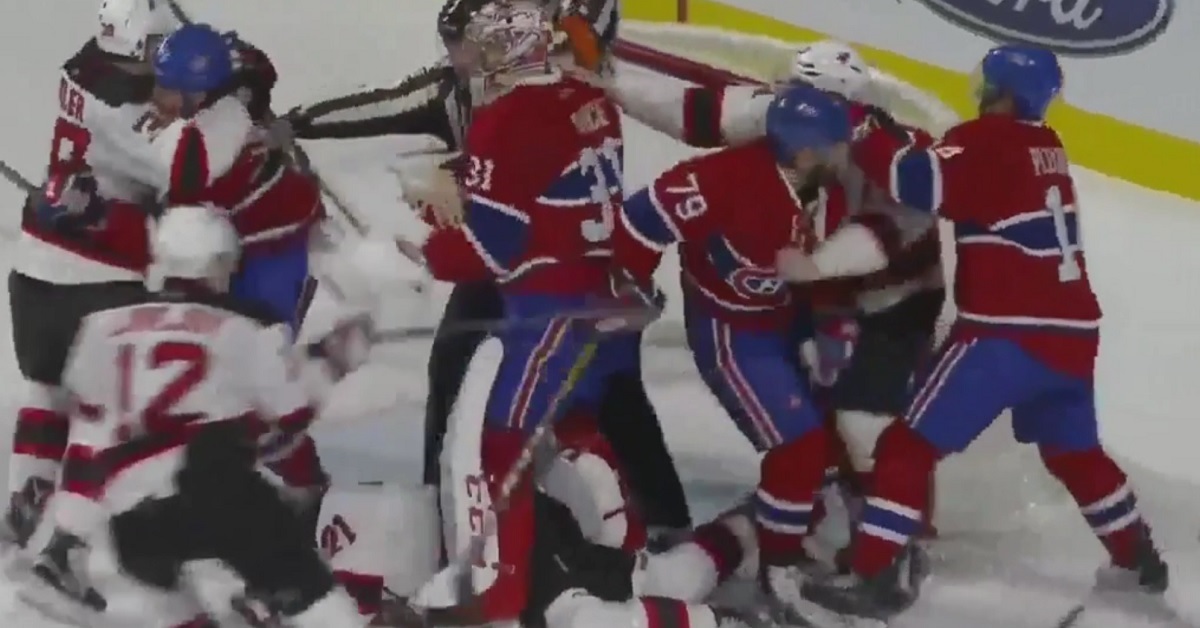 Breaking: Carey Price throws punches and all hell breaks loose!