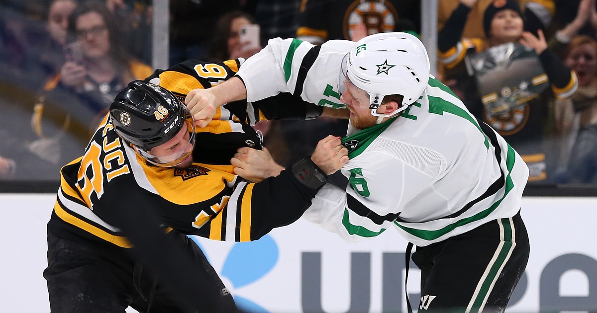 The NHL's top fights of the week.