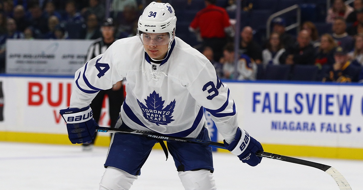 Breaking: Auston Matthews has just broken another Maple Leafs record.