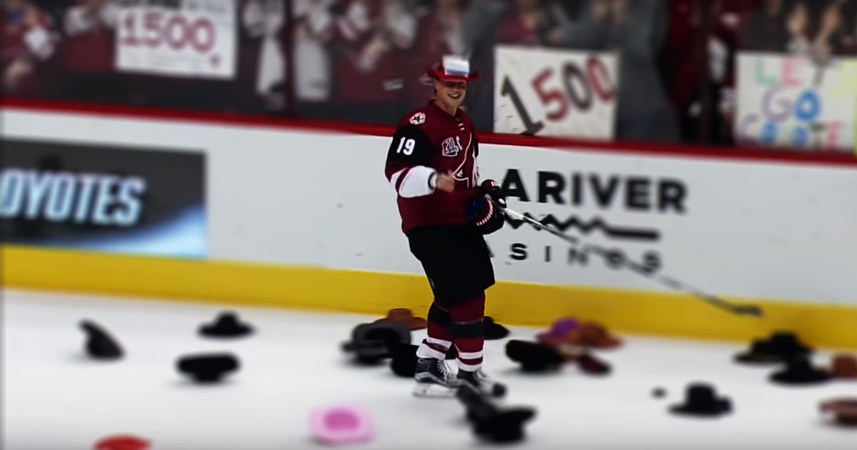 Must See: Shane Doan milestone weirdly underlined 