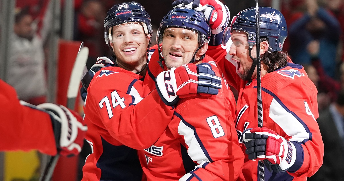 Ovechkin mic'd up for goal #700.