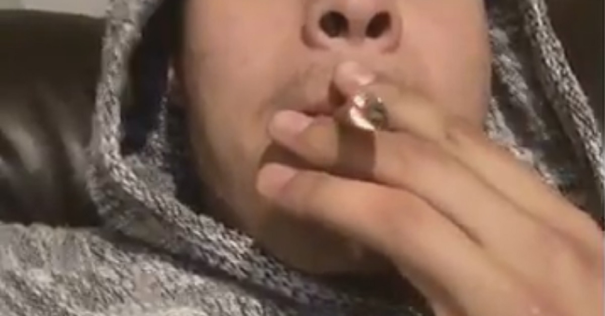 FAIL: NHL prospect puts video of himself smoking a blunt online.