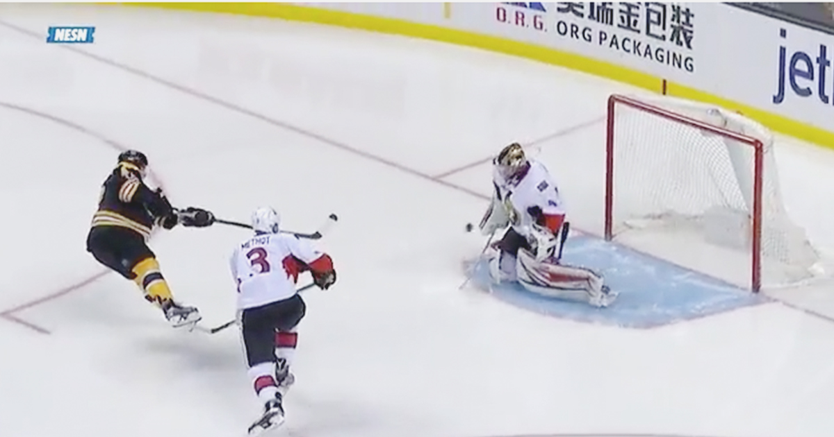 WATCH: Krug's gorgeous power-play goal