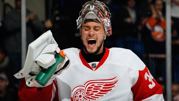 WATCH: Mrazek denies Auston Matthews