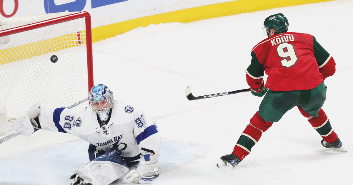 Watch : Mikko Koivu's shoutout winner