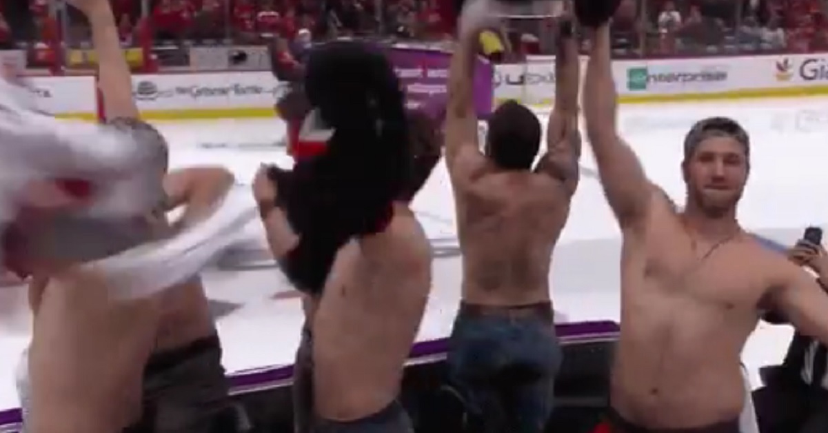 Kuznetsov is surprised at how “sober” the Nats look, and then this happens.