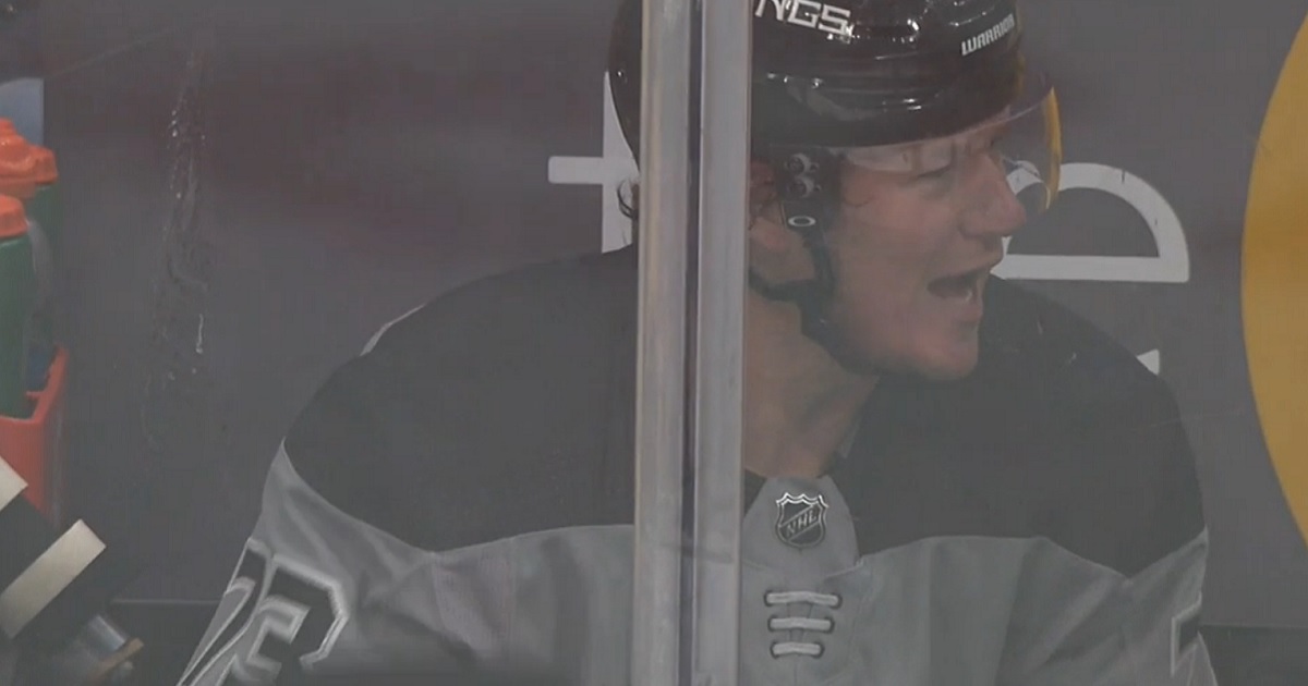 Toffoli slams his stick in the penalty box, gets a breakaway and gets crushed by karma.