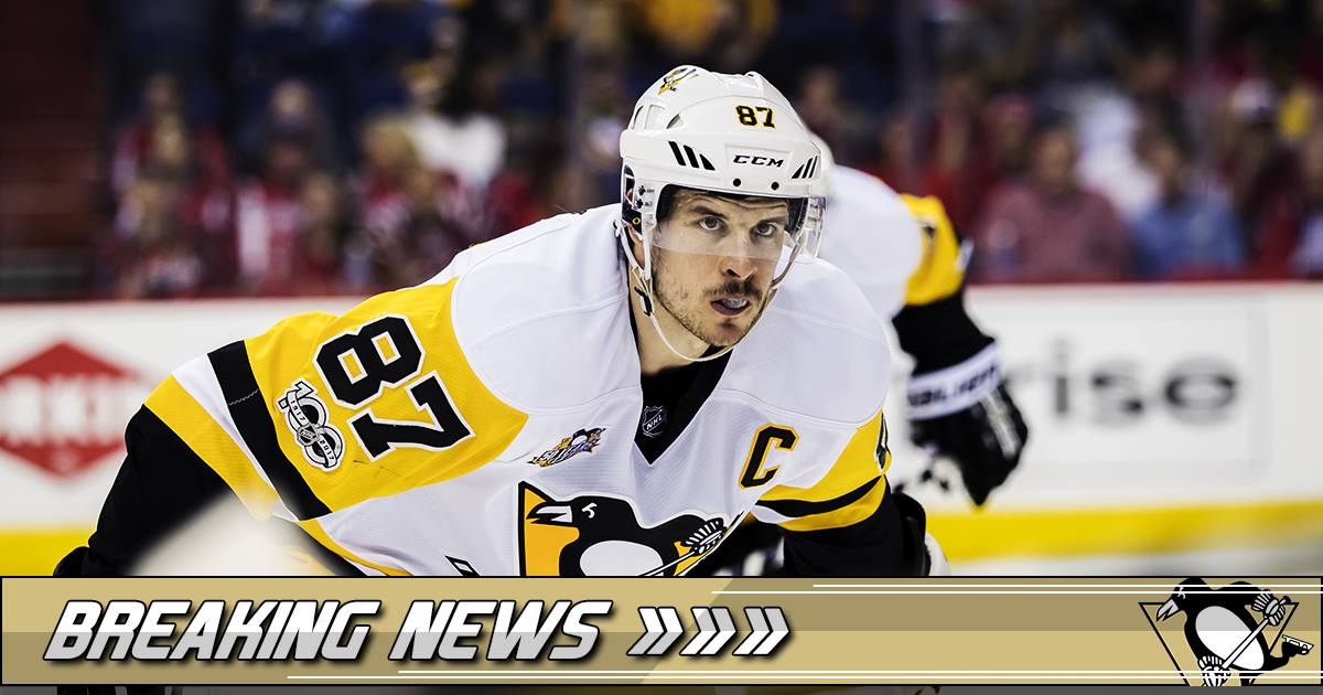 Sidney Crosby and Bryan Rust injured in the final game of the preseason.