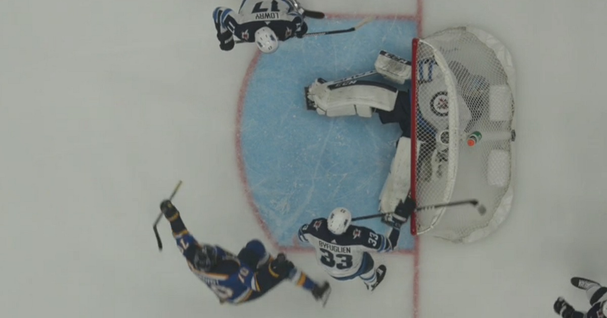 Blues shock the Jets just 23 seconds into Game 6.