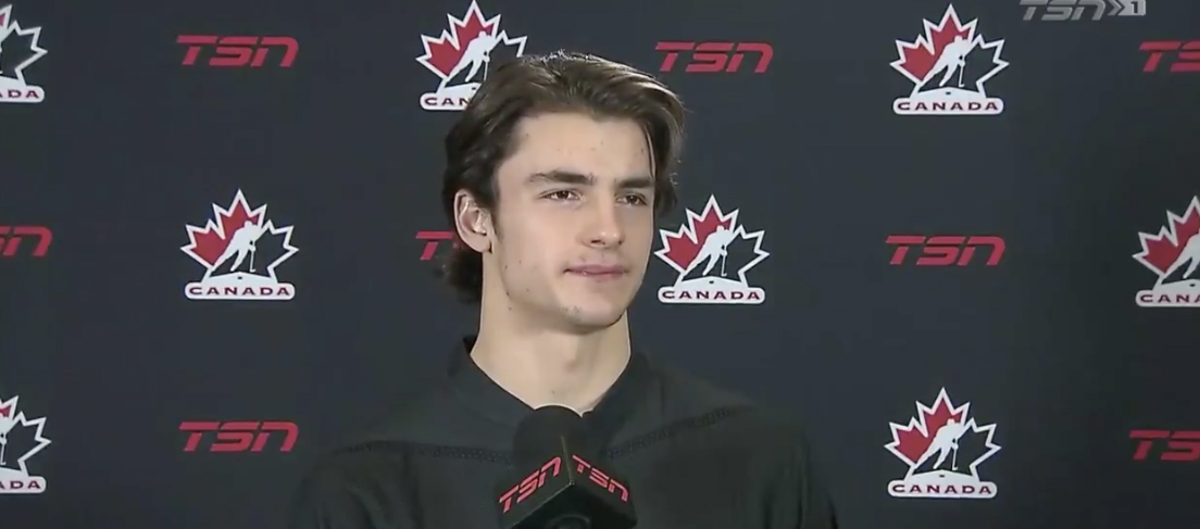 Team Canada’s Schneider with touching tribute to Humboldt Broncos at WJC