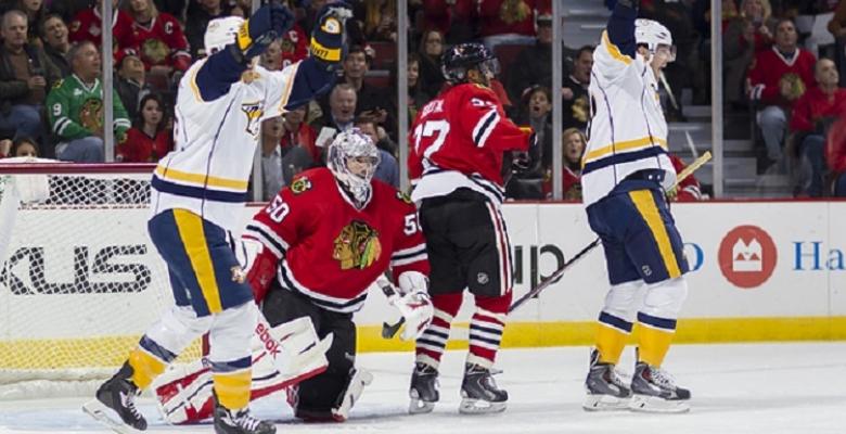 Hawks can&amp;amp;#039;t get by Central rival Preds