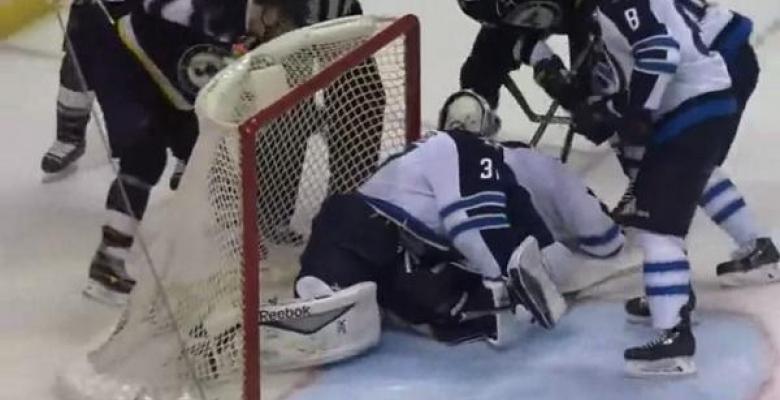 Video: David Backers delivers vicious crosscheck to the back of Stuart's neck.