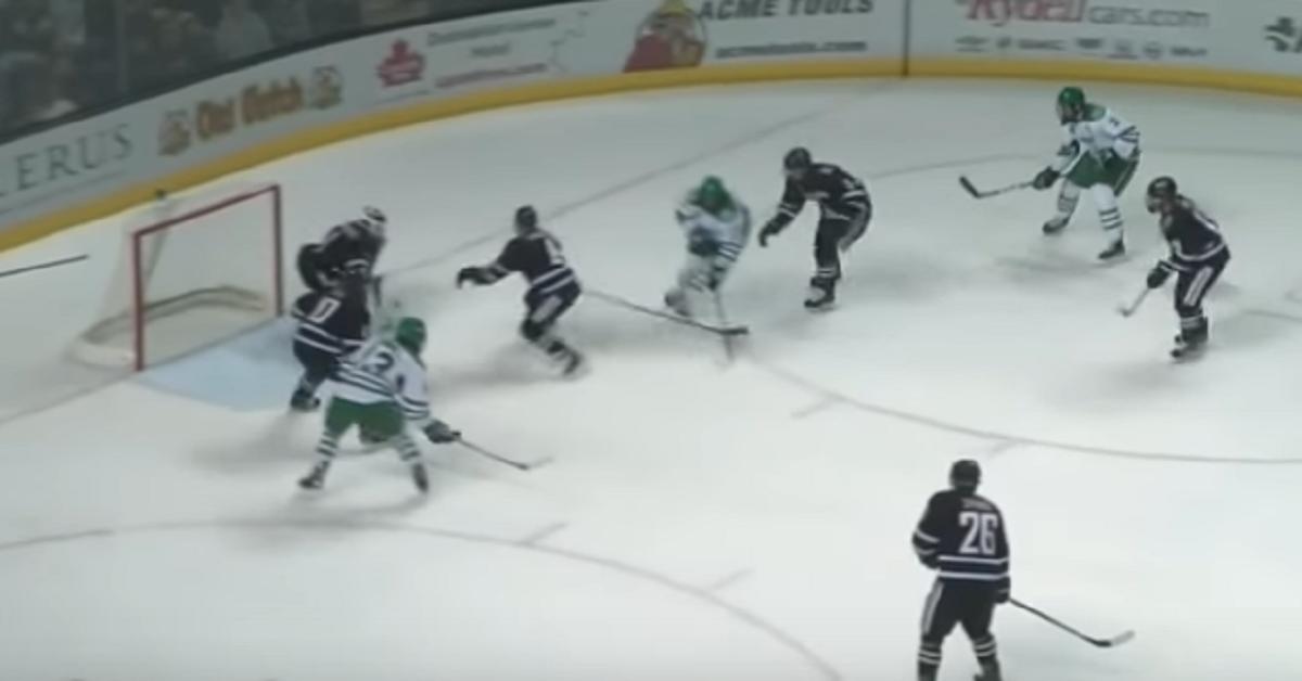 Hockey goal of the year candidate!