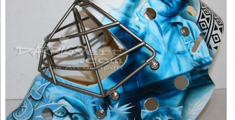PHOTOS: Amazing Trailer Park Boys goalie mask!