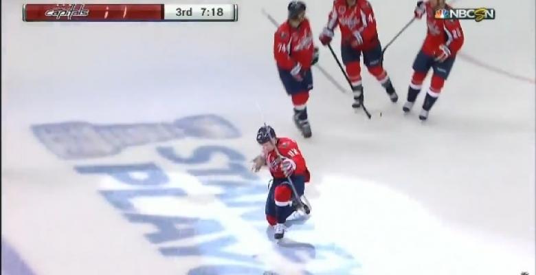 VIDEO: Capitals rookie ends the series with this incredible goal!