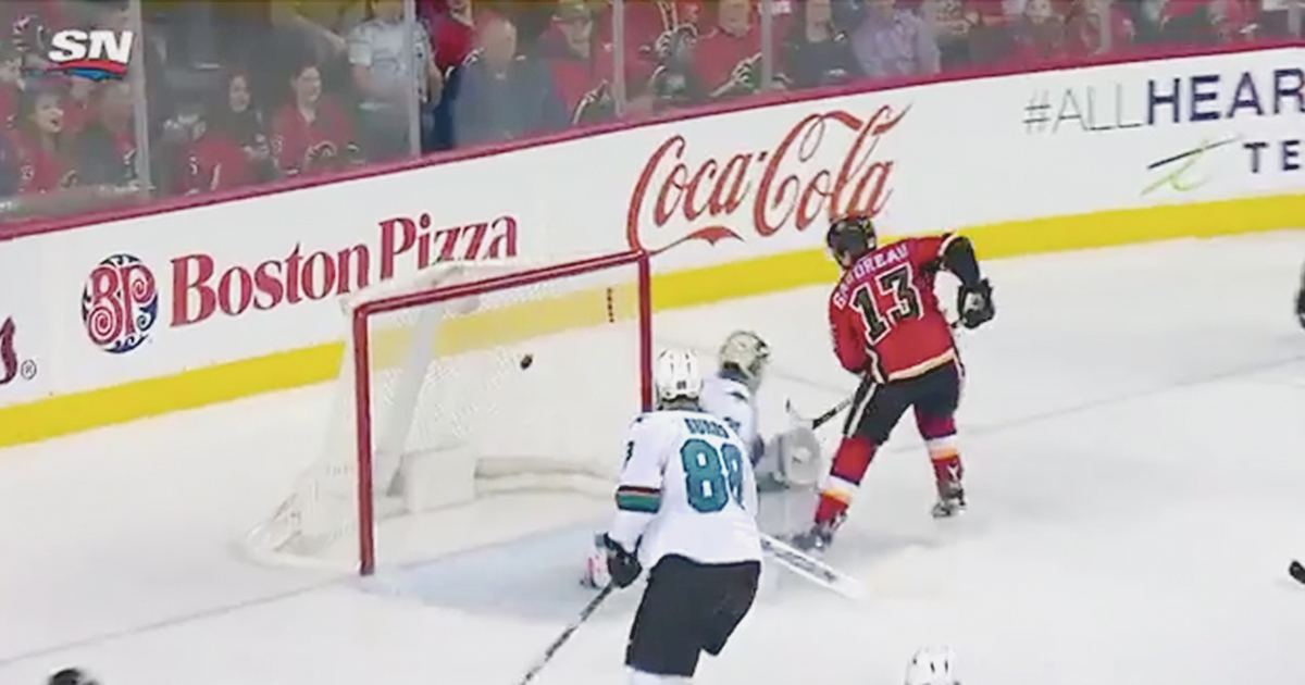 MUST SEE: Gaudreau opens the scoring