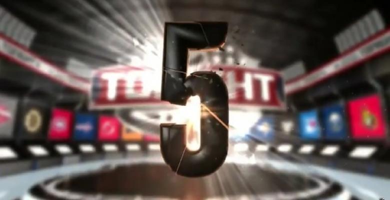 VIDEO: The top 5 goals of the first round of the playoffs.