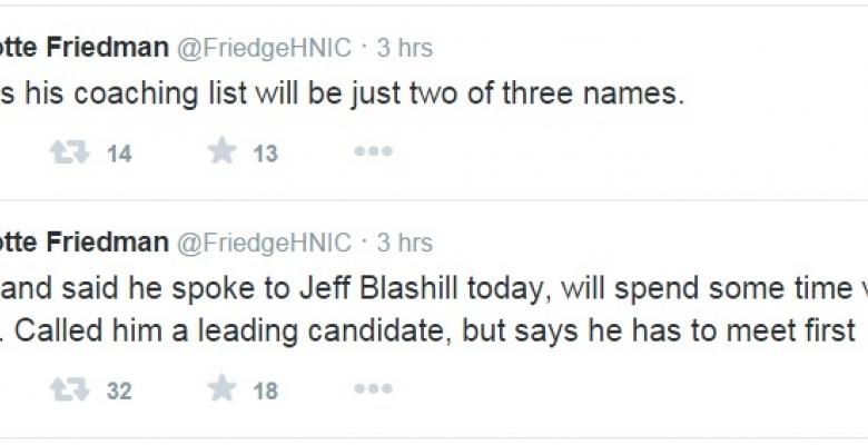 Report: Ken Holland talks potential future head coaches.