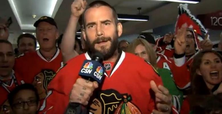 CM Punk rips the Tampa Bay Lightning.