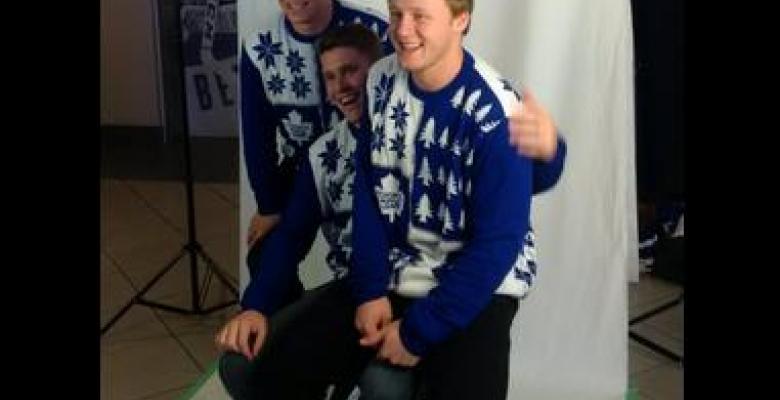 Leafs Ready for NHL Season and... Ugly Sweater Season Too!