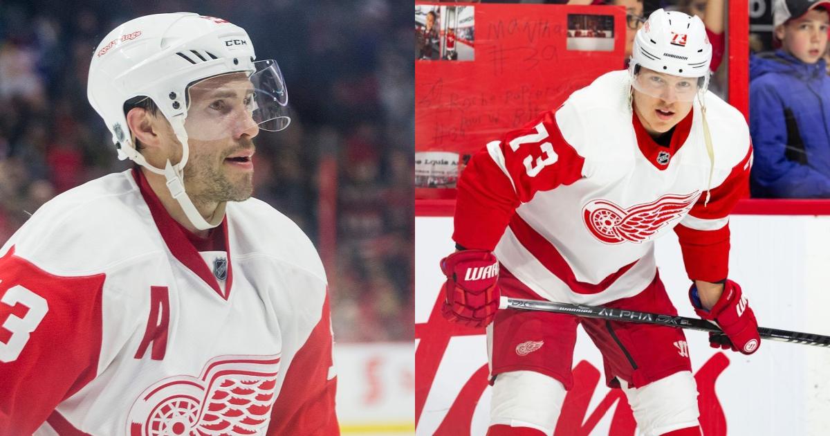 Adam Erne channels Pavel Datsyuk for an incredible goal.