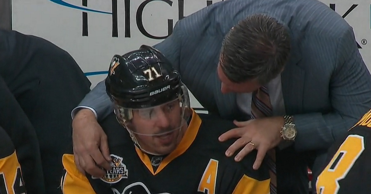Breaking: Kessel and Malkin not happy with each other, coach has to get involved.