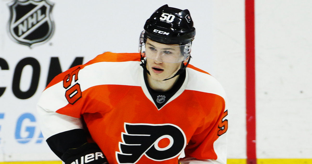 Samuel Morin cuts his opponent with a punch, then toys with him.