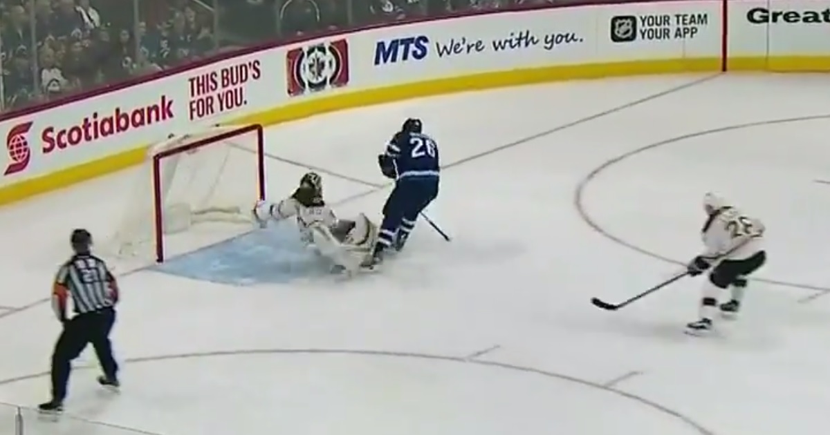 Wheeler completely undresses Rask on the breakaway. 