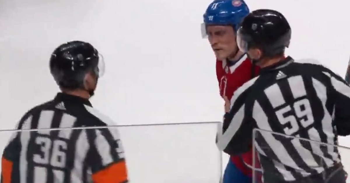 Brendan Gallagher blows a gasket and blasts NHL officials AFTER the end of the game. 