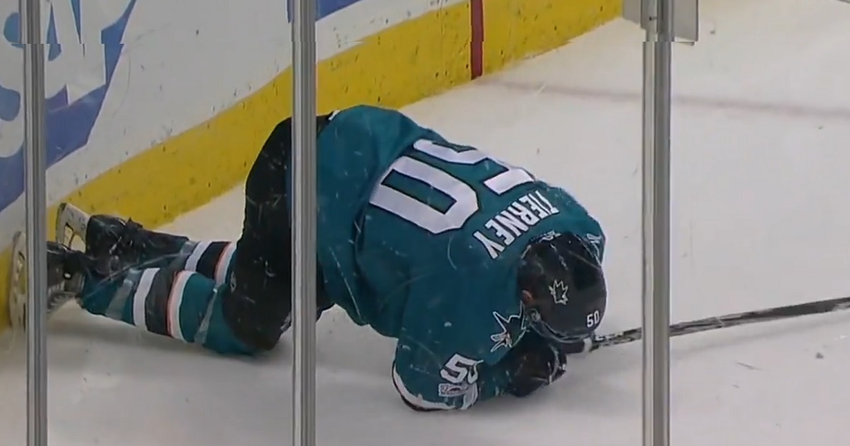 Breaking: Oilers star ejected for brutal spear, early sings more discipline may follow.