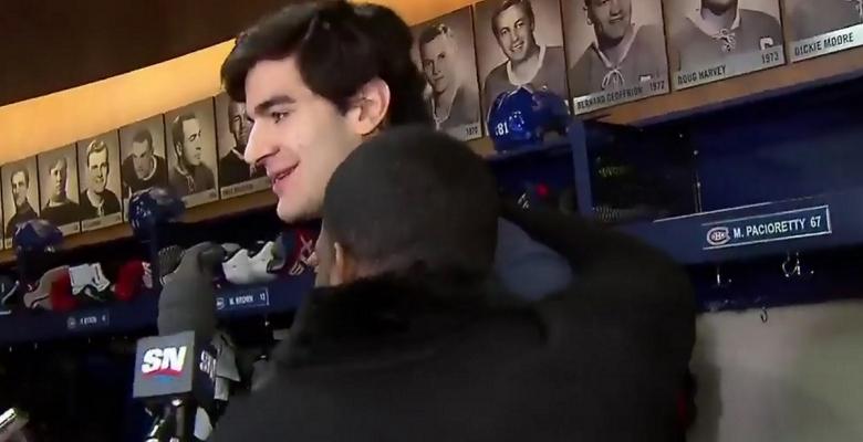 Awkward video in Habs locker room may lend credence to rumors.