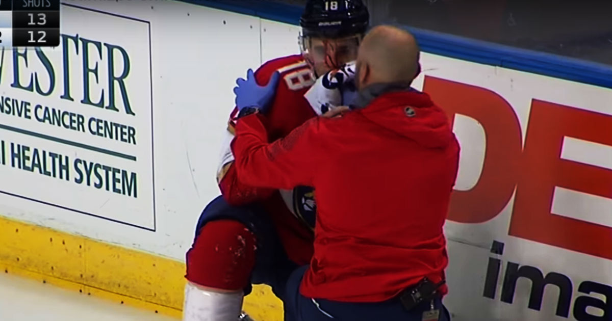 Must See: Kronwall annihilates Smith after suicide pass