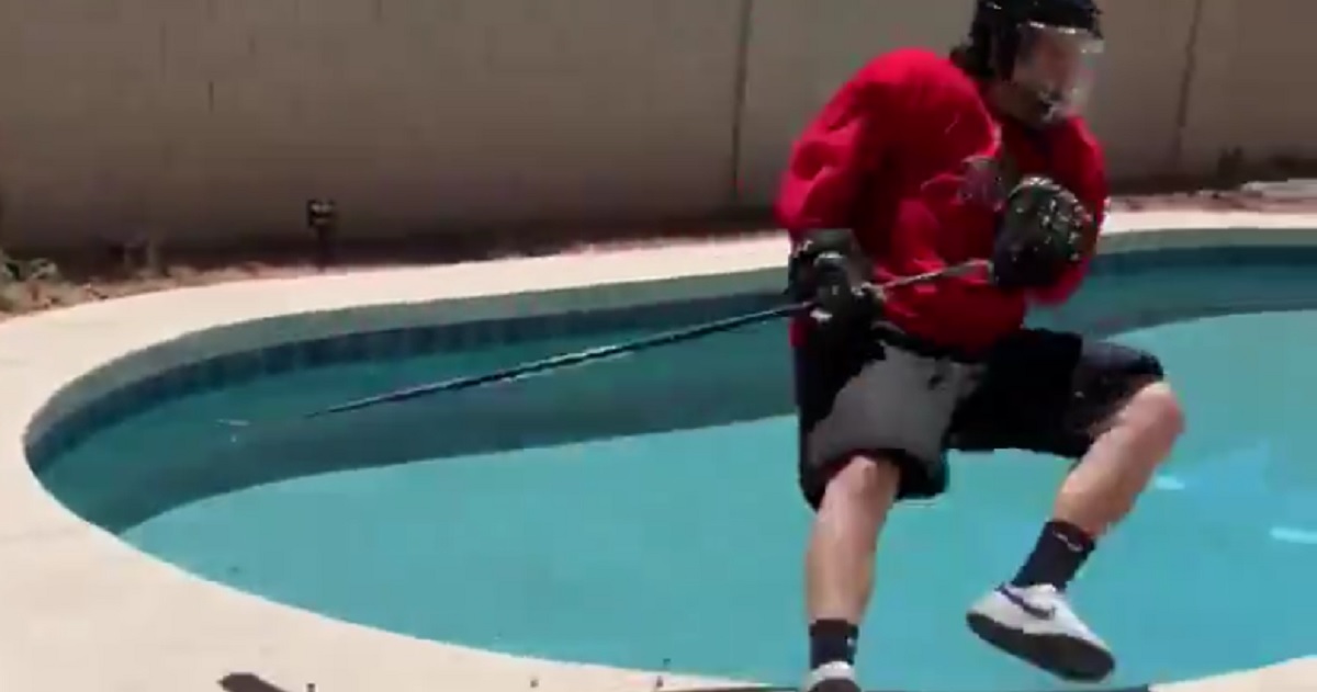 Dany Heatley delivers the best P.K. Subban impersonation ever.